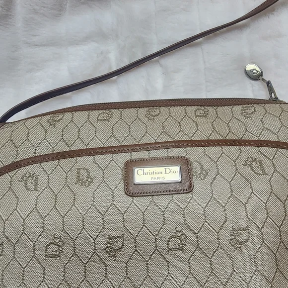 Vintage Dior Honeycomb Crossbody - Picture 3 of 7